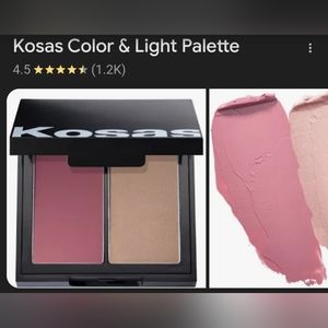 Kosas color and light blush palette